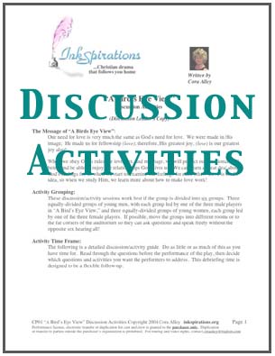 Discussion Activities For 'A Bird's Eye View' 
