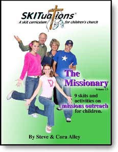 The cover of a SKITuations volume - Vol. 13 - The Missionary