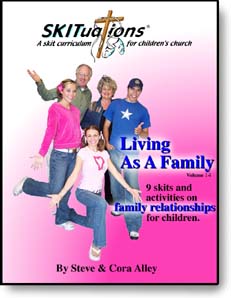 The cover of a SKITuations volume - Vol. 14 - Living As A Family