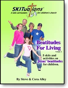 The cover of a SKITuations volume - Vol. 8 - Beatitudes For Living